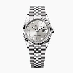 Rolex Datejust Silver Dial Watch- New !